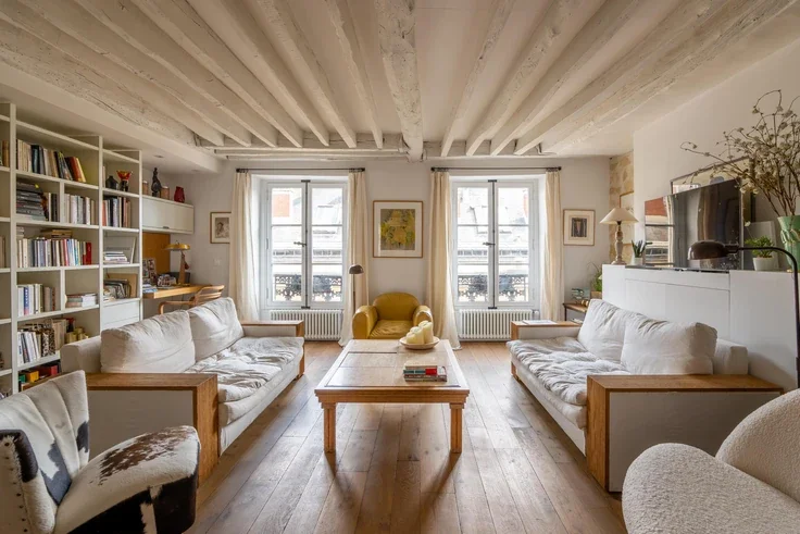 Flat Rue de l'École de Médecine in Paris