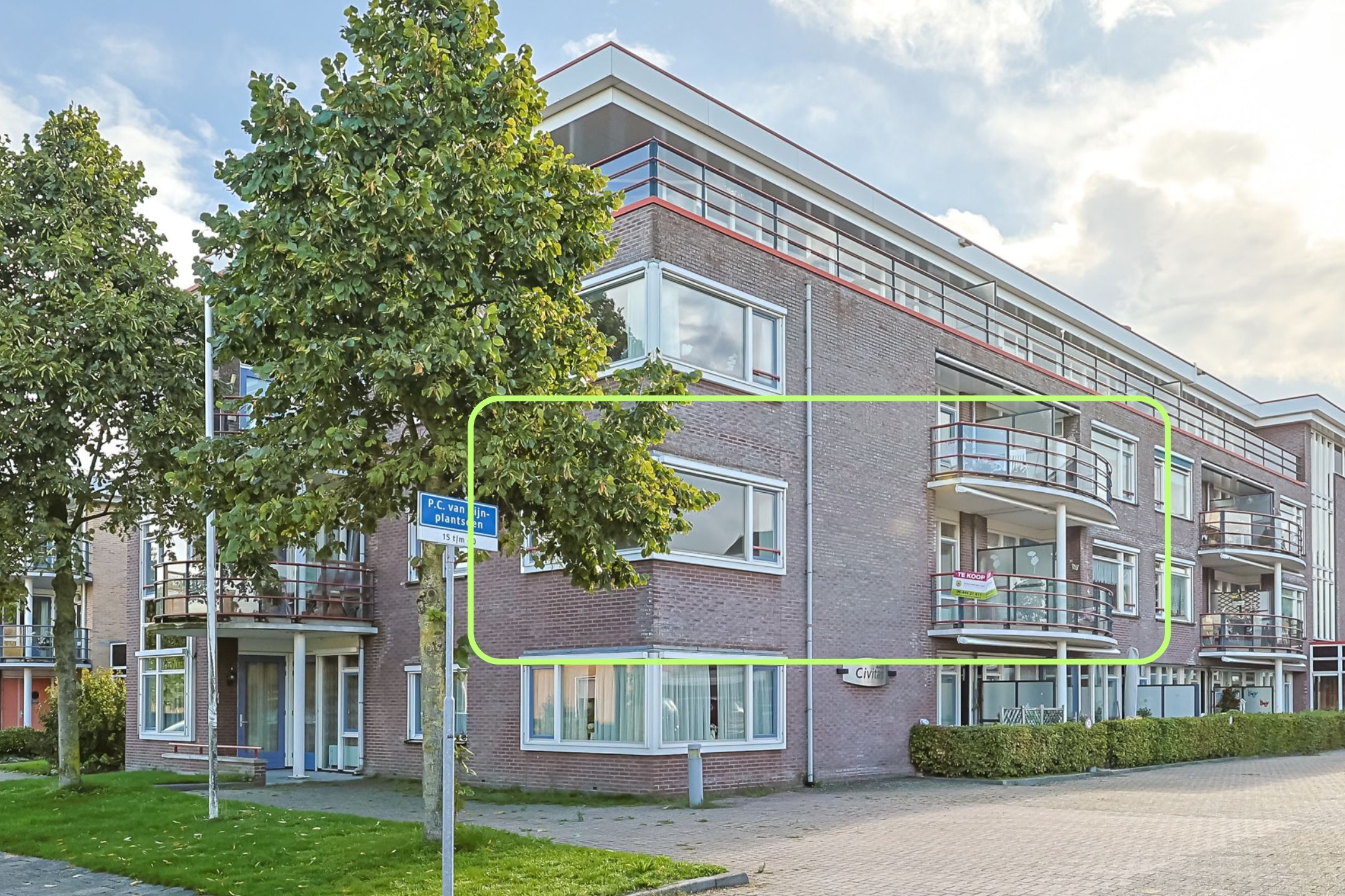 Appartement P.C. van Rijnplantsoen 23 in Ter Aar