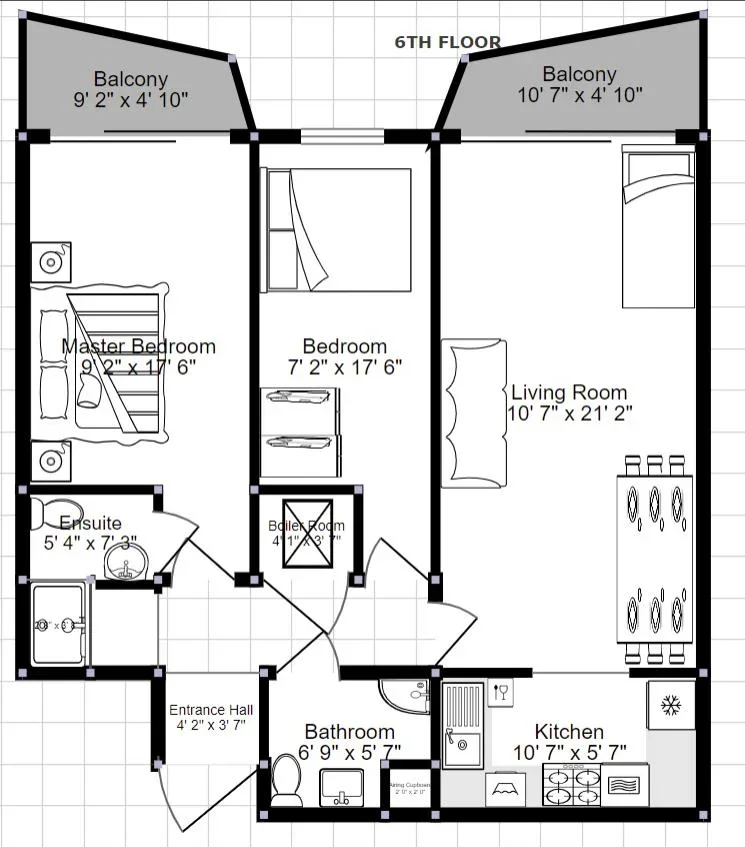 Flat Bedfont Lane in Greater London