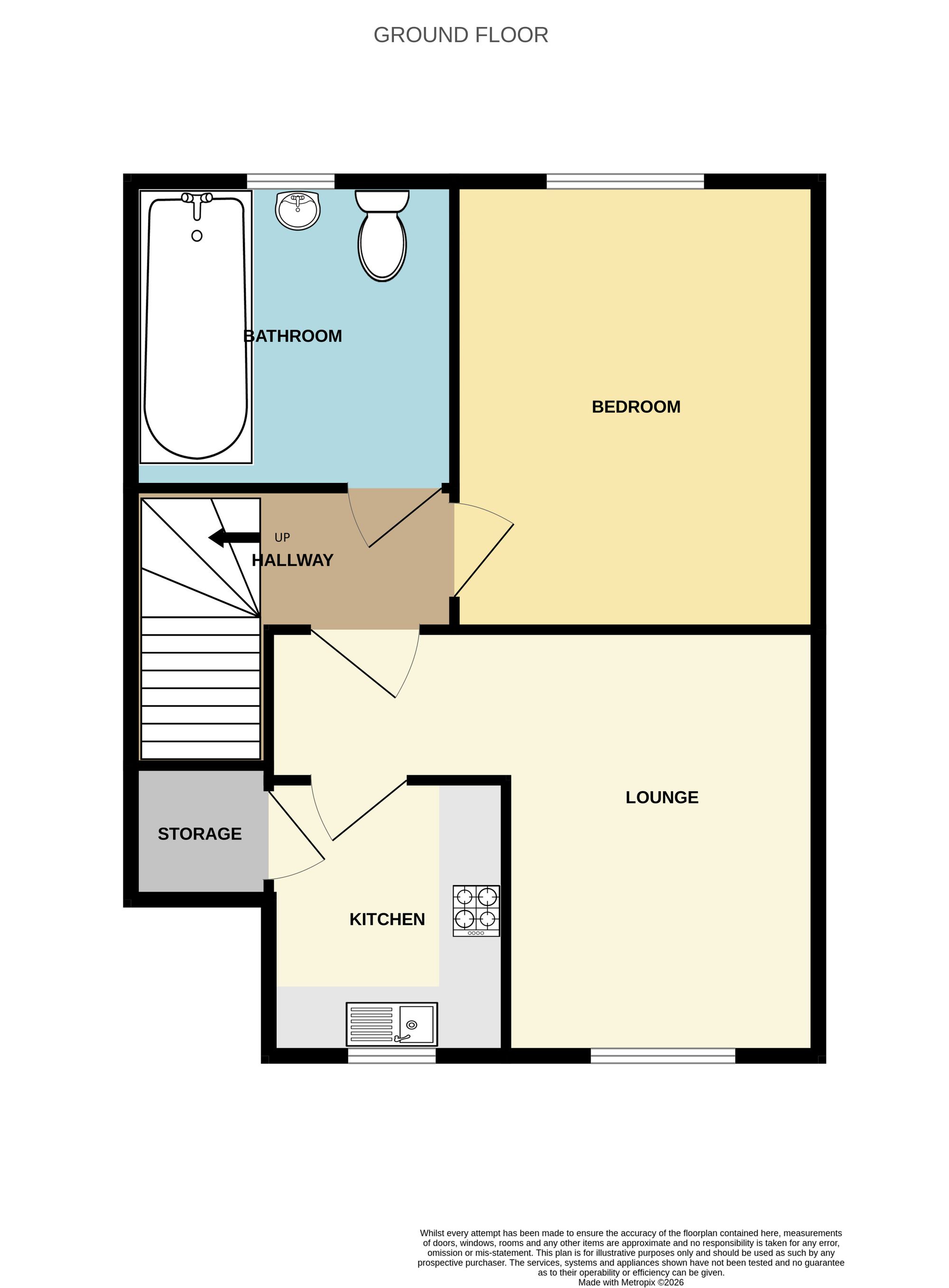 Flat Rothwell Close in Telford