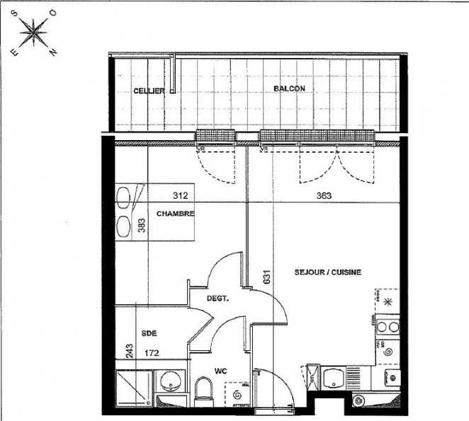 Appartement Rue Lefranc de Pompignan à Toulouse
