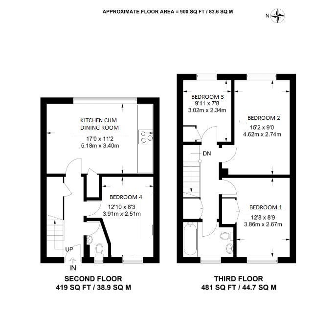 Flat Clarence Lane in Greater London