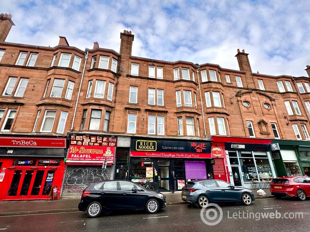 Flat Dumbarton Road in Glasgow