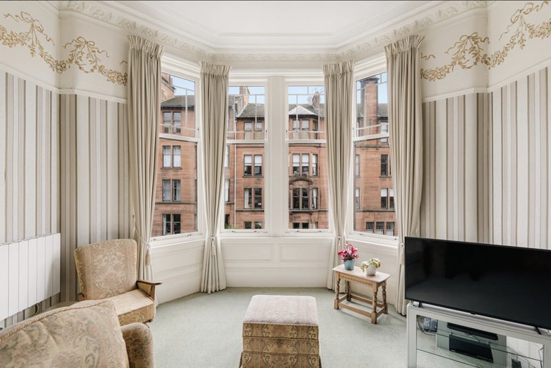 Room Falkland Street in Glasgow