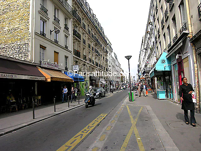 Flat Rue Mademoiselle in Paris