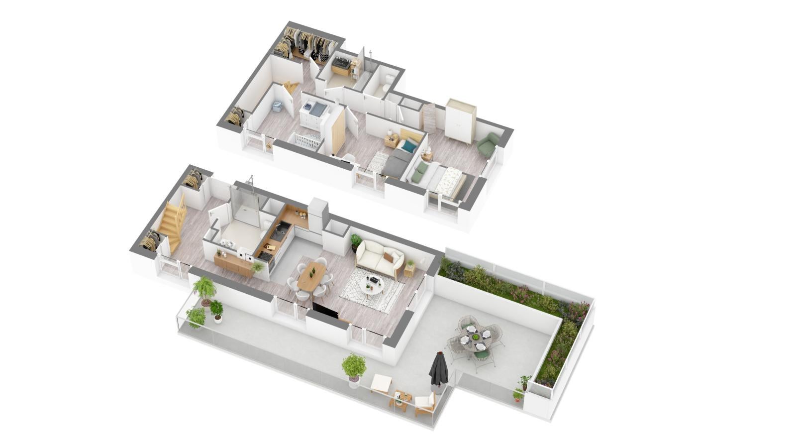 Flat Boulevard de Valmy in Colombes