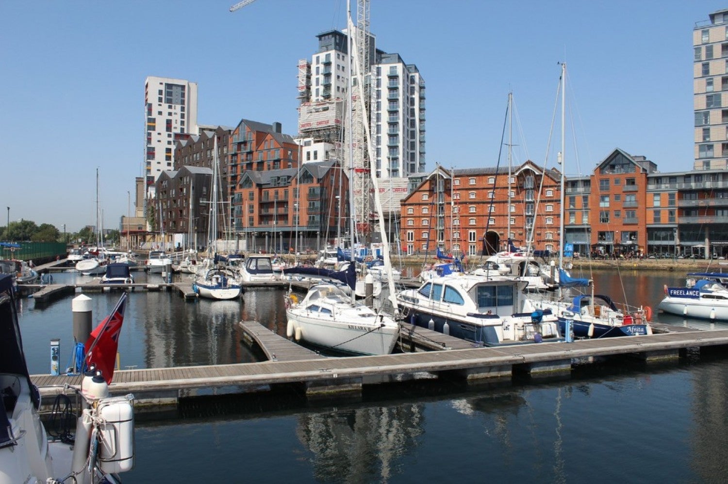 Flat Albion Wharf in Ipswich