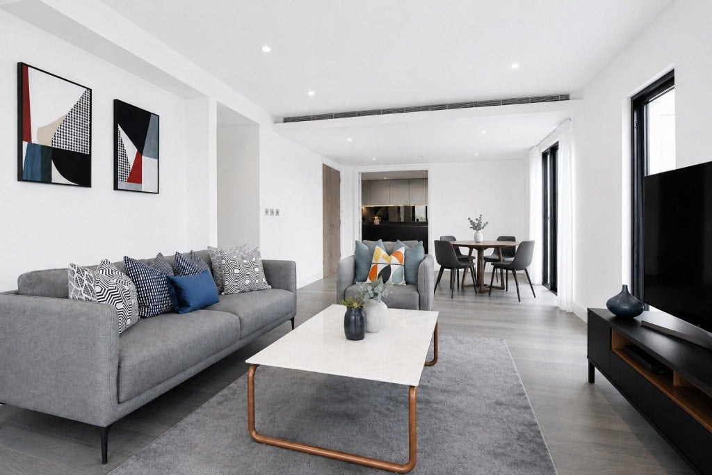 Flat Albert Embankment in Greater London