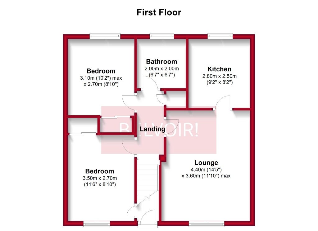 Flat Sinclair Place in Falkirk