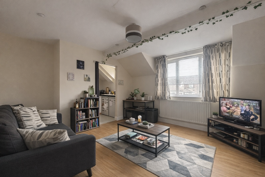 Flat Curtis Street in Swindon