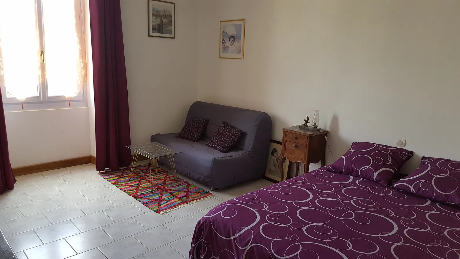 Chambre Route de Roche à Terres-de-Haute-Charente
