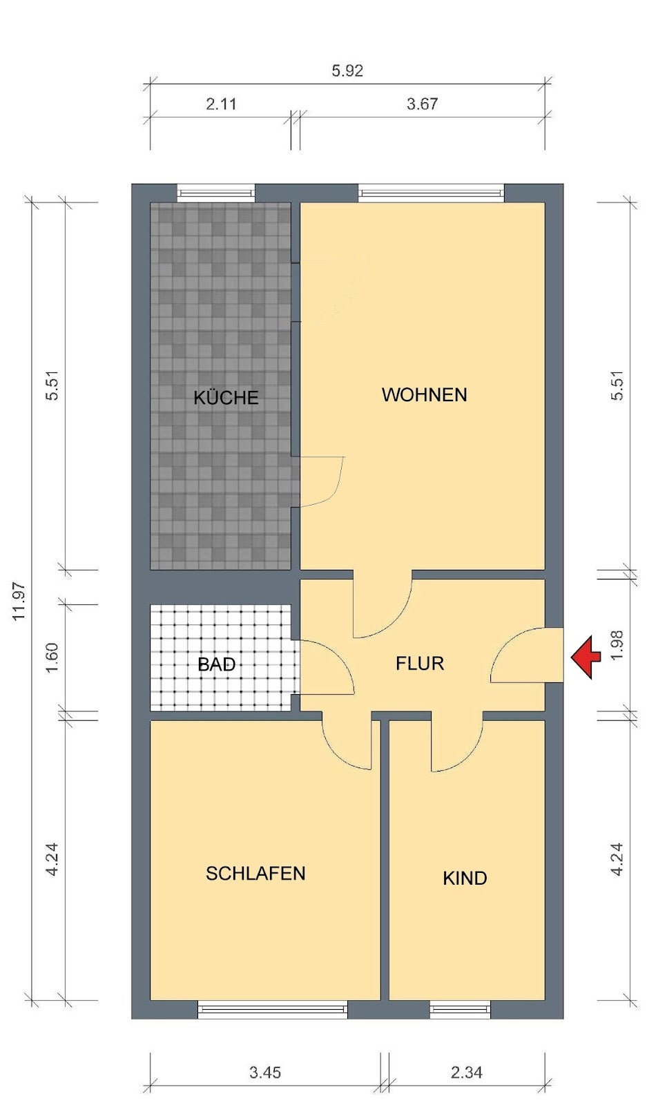 Wohnung Ernst-Haeckel-Straße in Erfurt