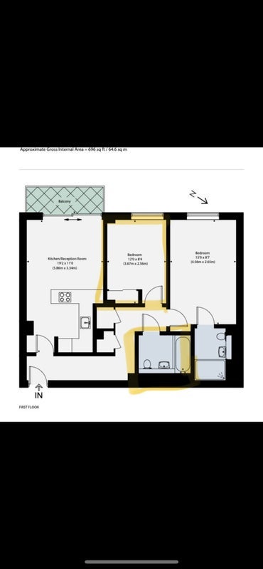 Room Eltringham Street in Greater London