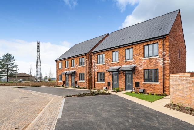 House Camp Road in Cherwell District