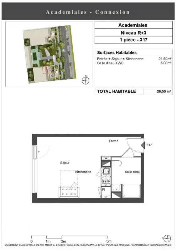 Flat Rue de l'alose in Lormont