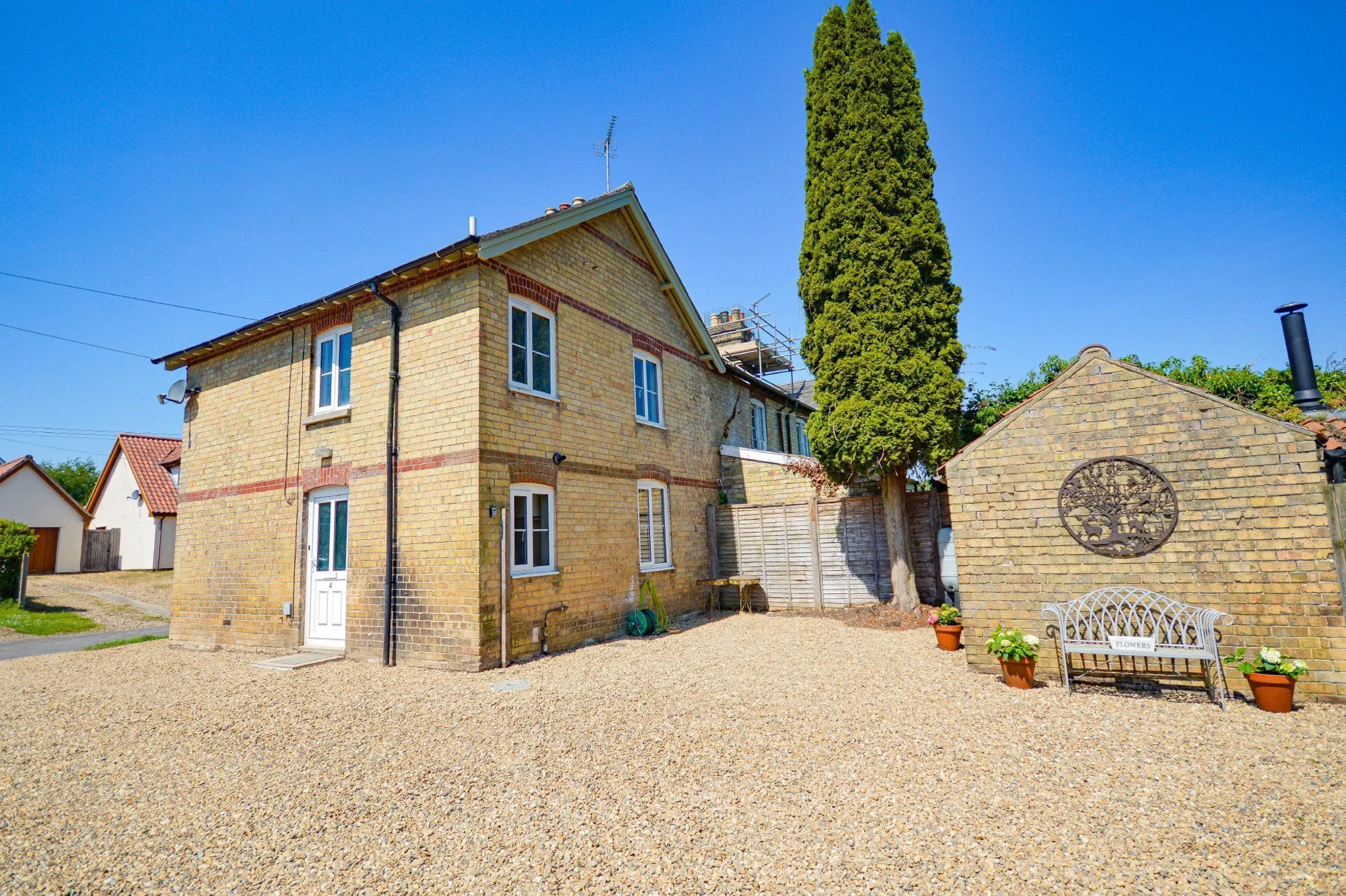 House College Road in Breckland District