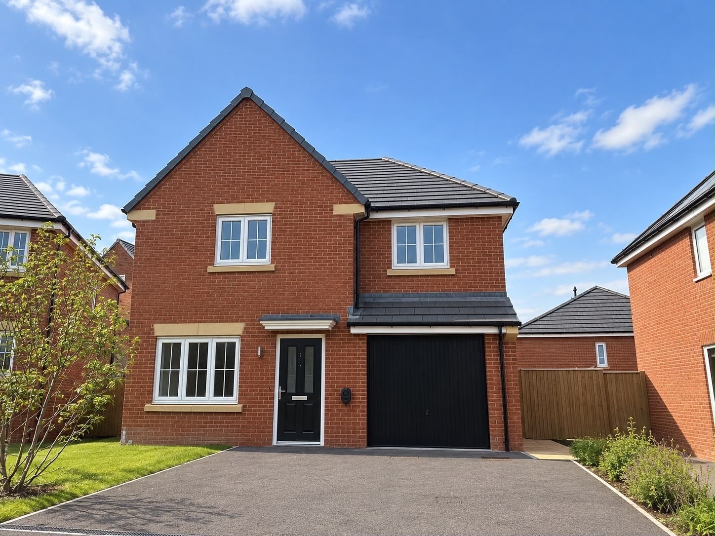 House Cross Lane in Minshull Vernon