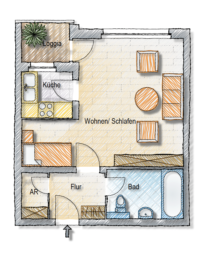 Wohnung Bernhard-Letterhaus-Straße in Lüneburg