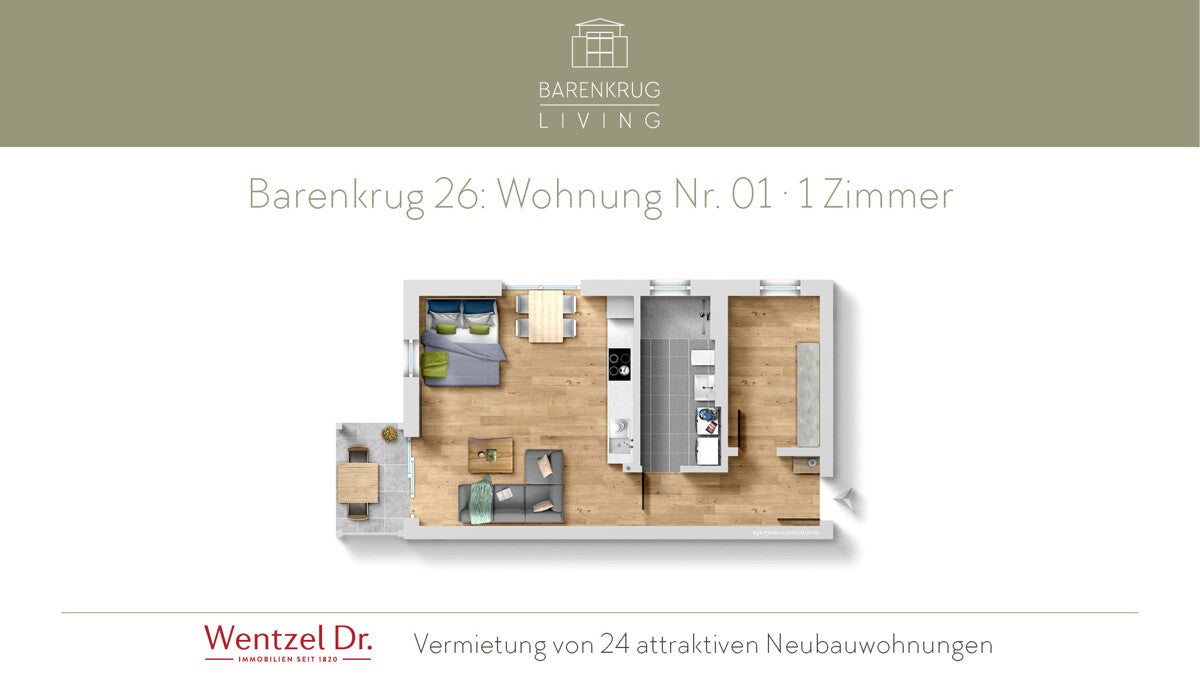 Wohnung Barenkrug in Hamburg