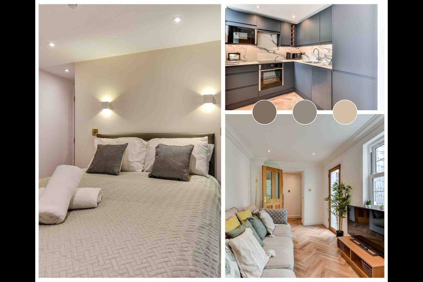 Flat Marine Square in Brighton