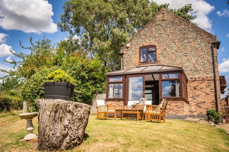 House Pinewood Drive in North Norfolk