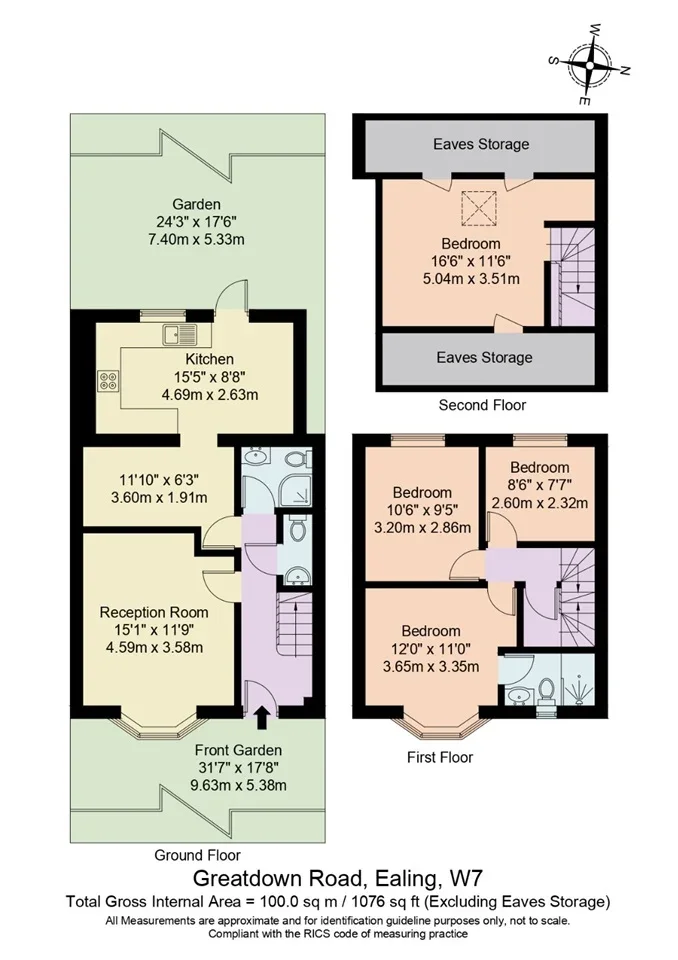 House Greatdown Road in Greater London