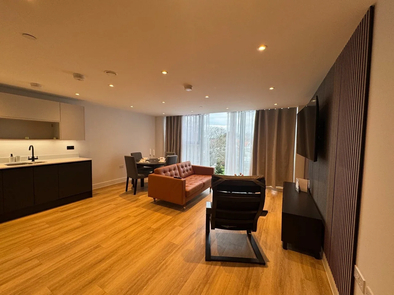 Flat Boscombe Cliff Road in Bournemouth