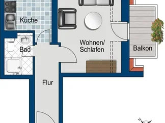Wohnung Bramschstraße in Dresden