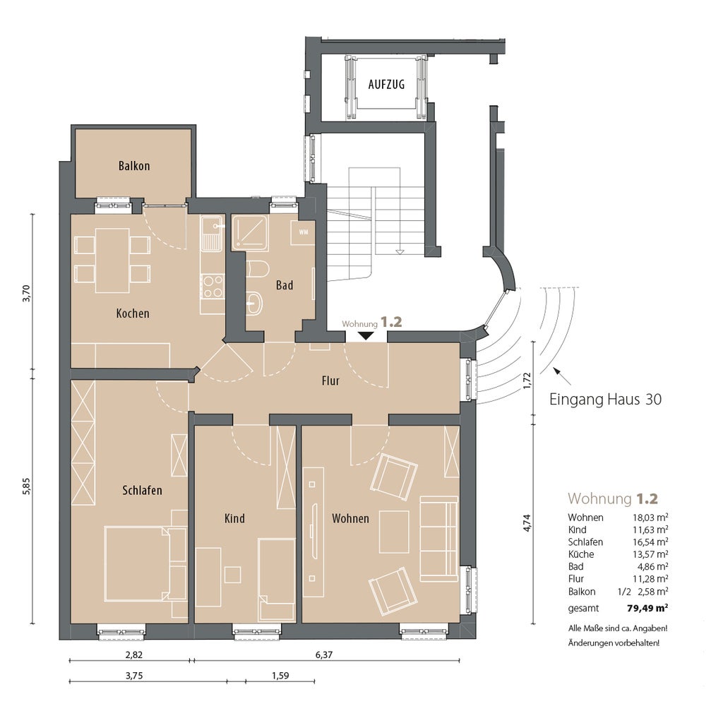 Wohnung Am Sommerbad in Gera