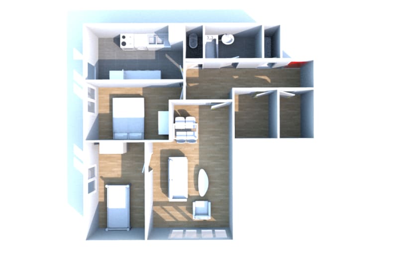 Flat Rue de la Coudraie in Montivilliers