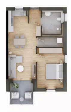 Wohnung Platanenstraße in Landau an der Isar