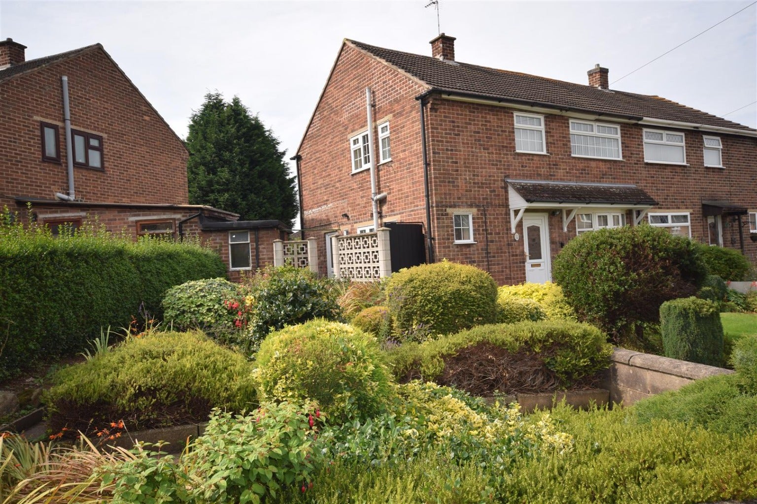 House Bells End Road in South Derbyshire