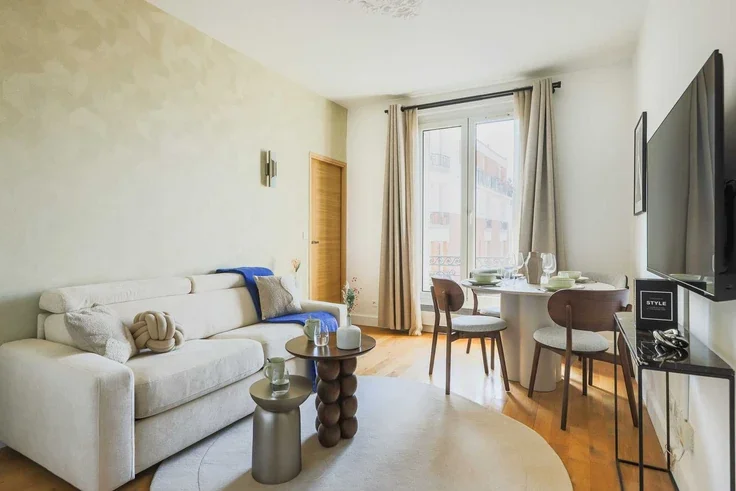 Flat Rue de la Jonquière in Paris