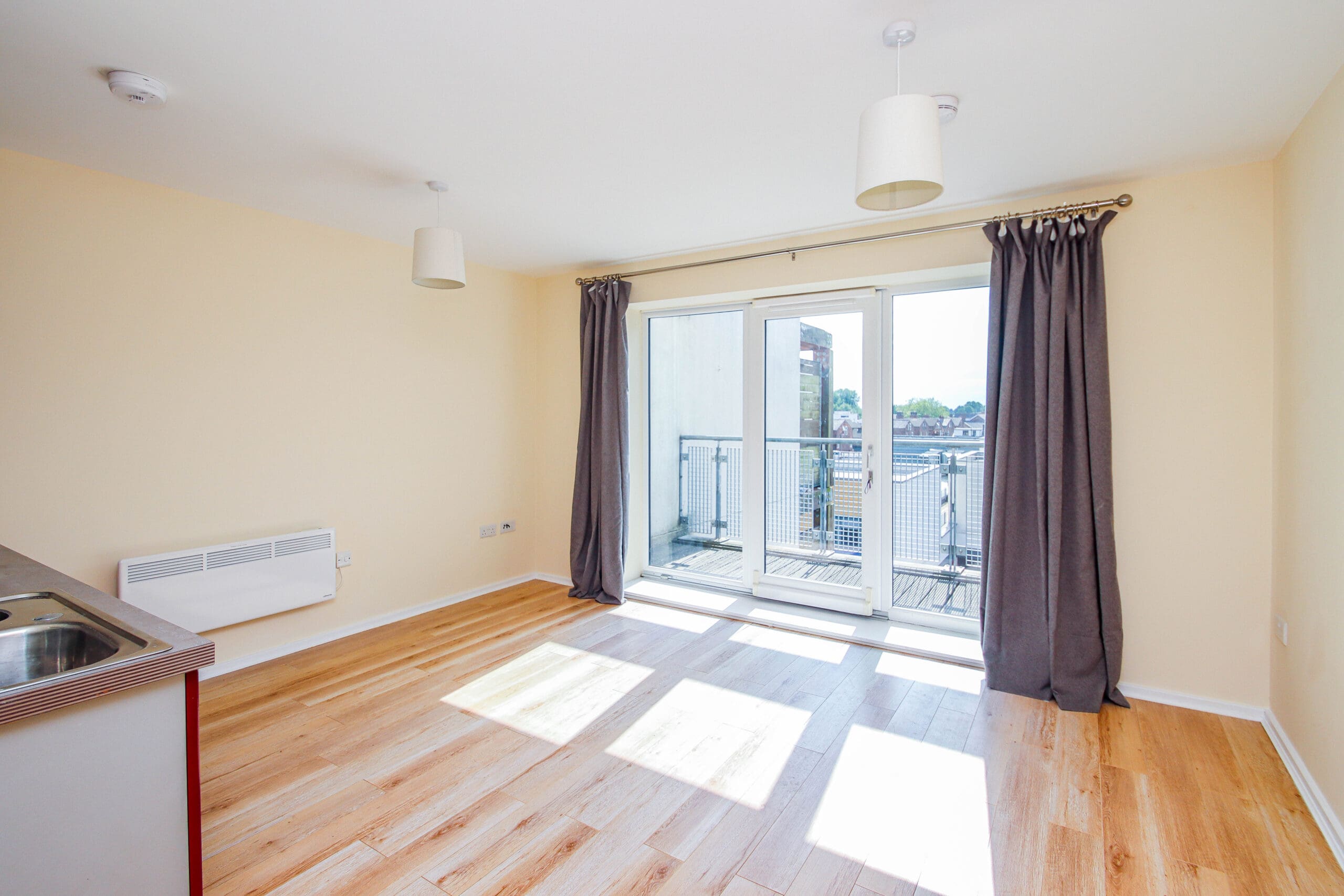 Flat Flixton Road in Trafford
