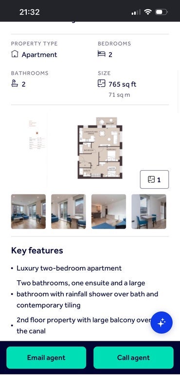 Flat Shadwell Street in Birmingham