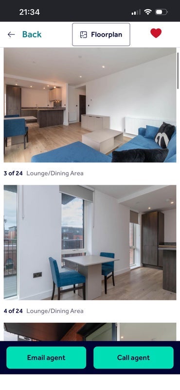 Flat Shadwell Street in Birmingham