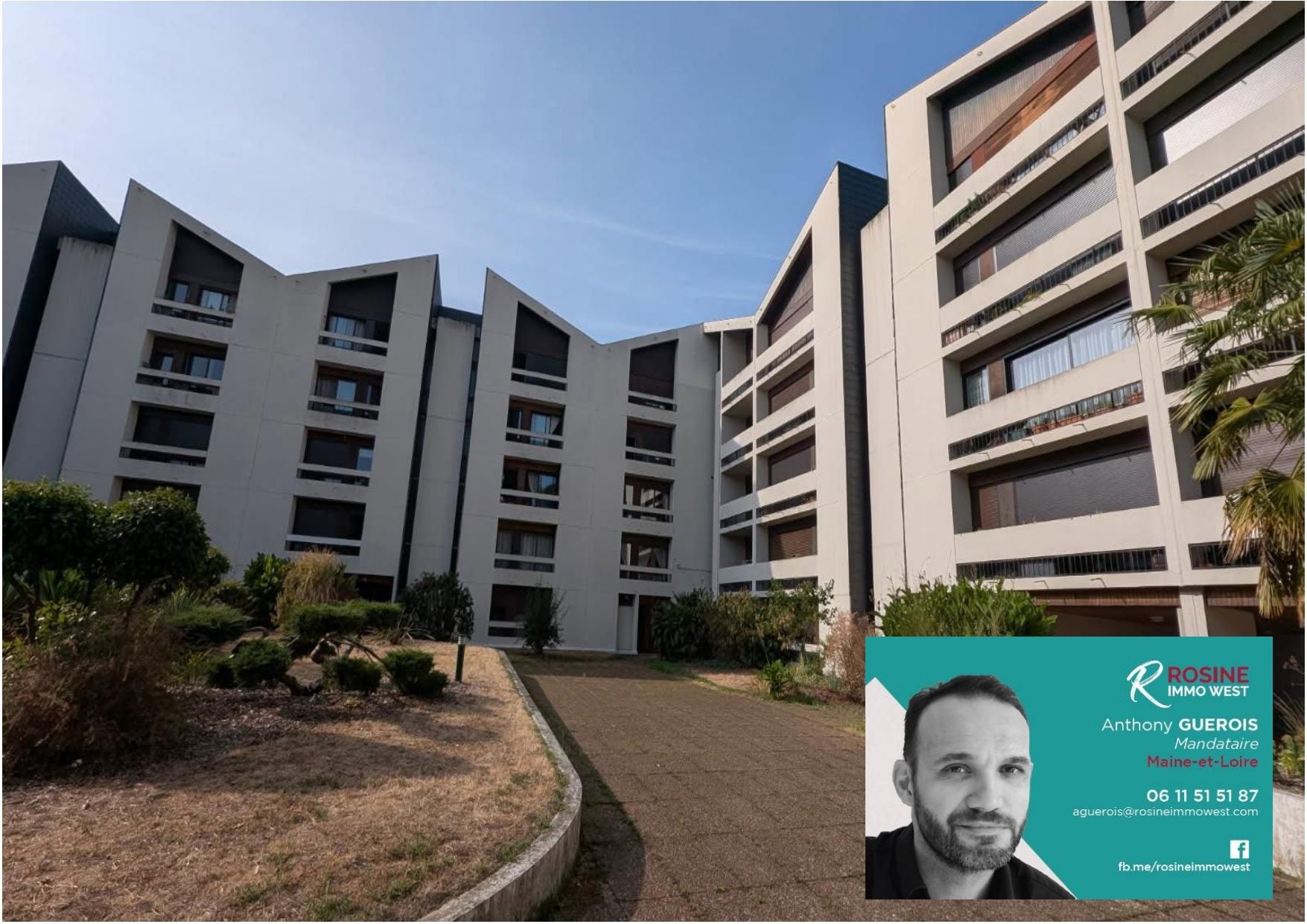 Flat Rue Christophe Colomb in Angers