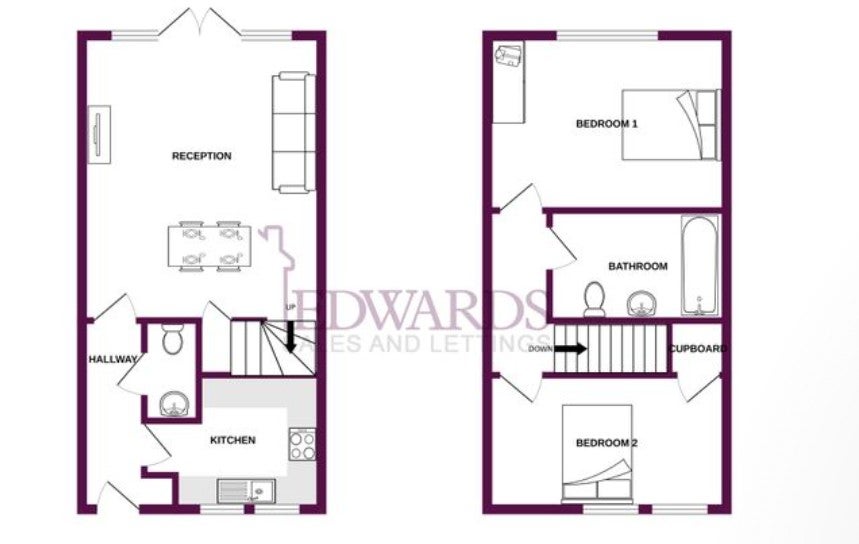 Flat George Street in Charnwood