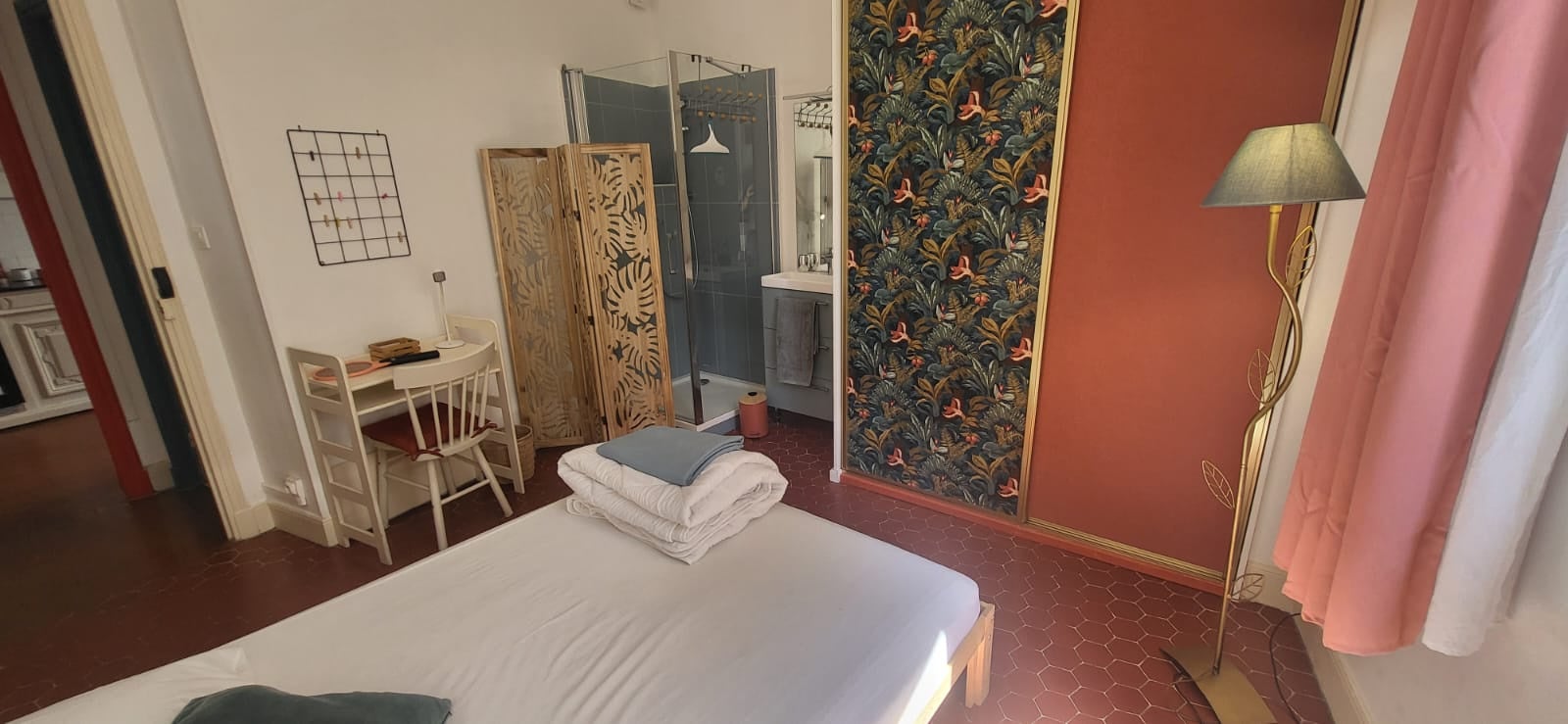 Chambre Rue Smolett à Nice