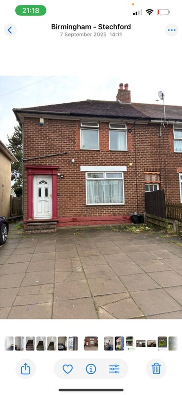 House Audley Road in Birmingham