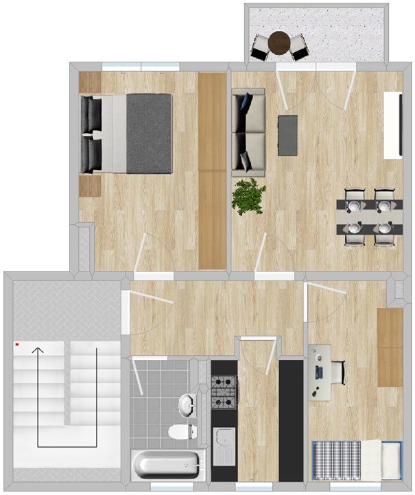 Wohnung Humboldtstraße in Riesa