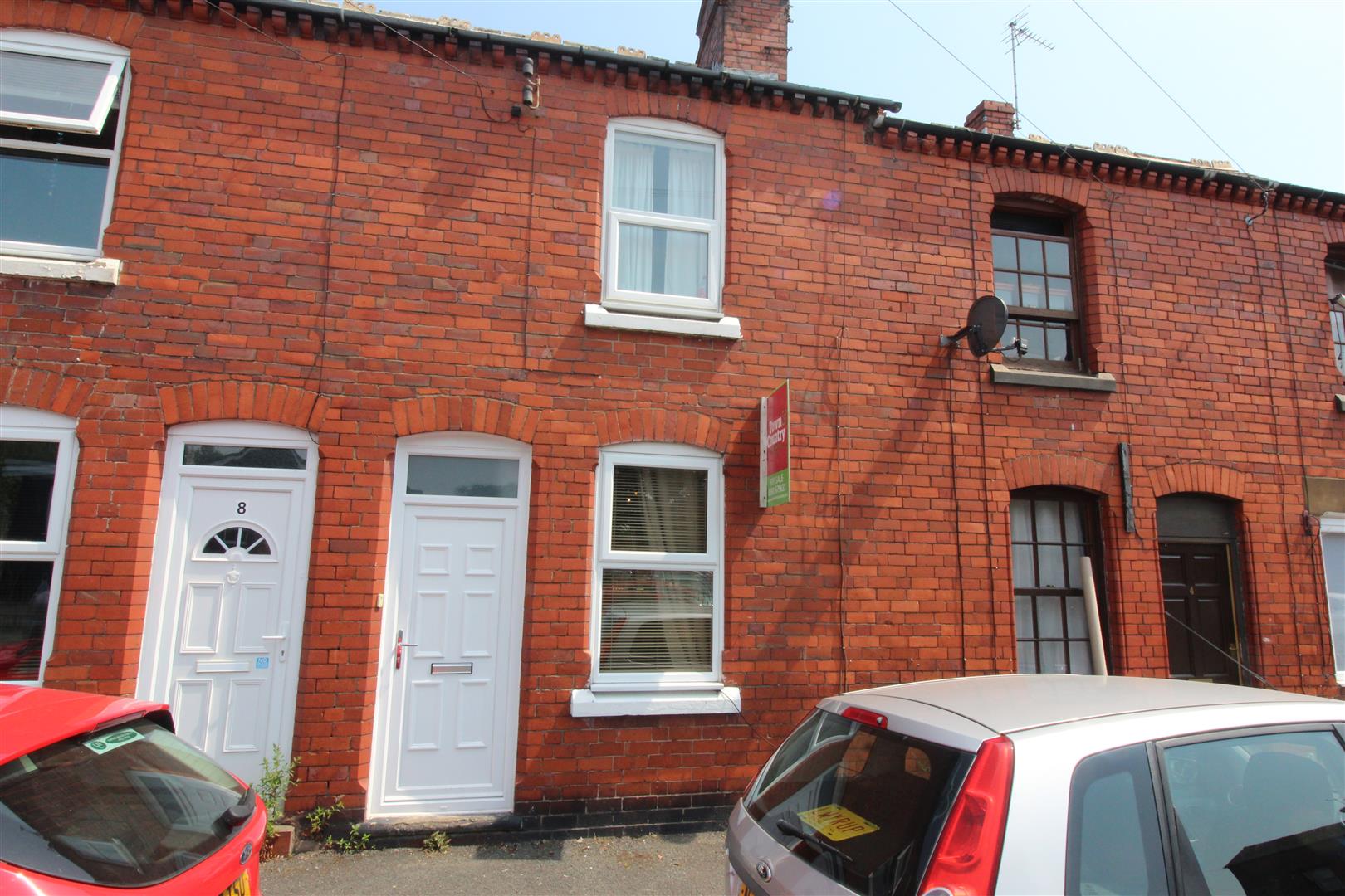 House Ash Road in Oswestry