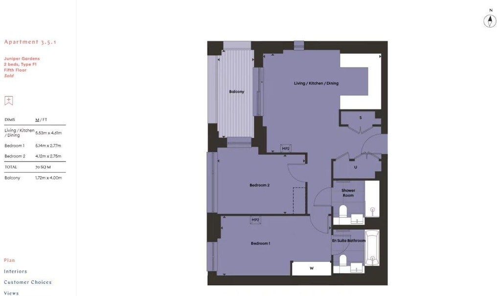 Flat Montford Place in Greater London