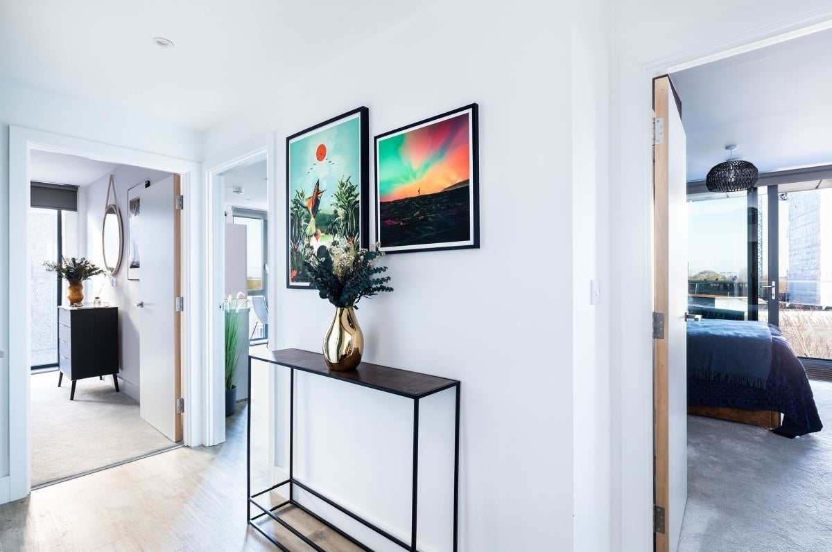 Flat Furlong Road in Borough of Spelthorne