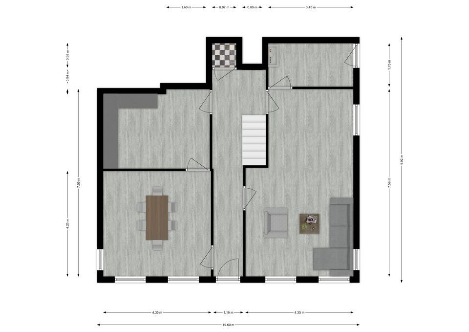 Woning te huur: Binnendams, Hardinxveld-Giessendam