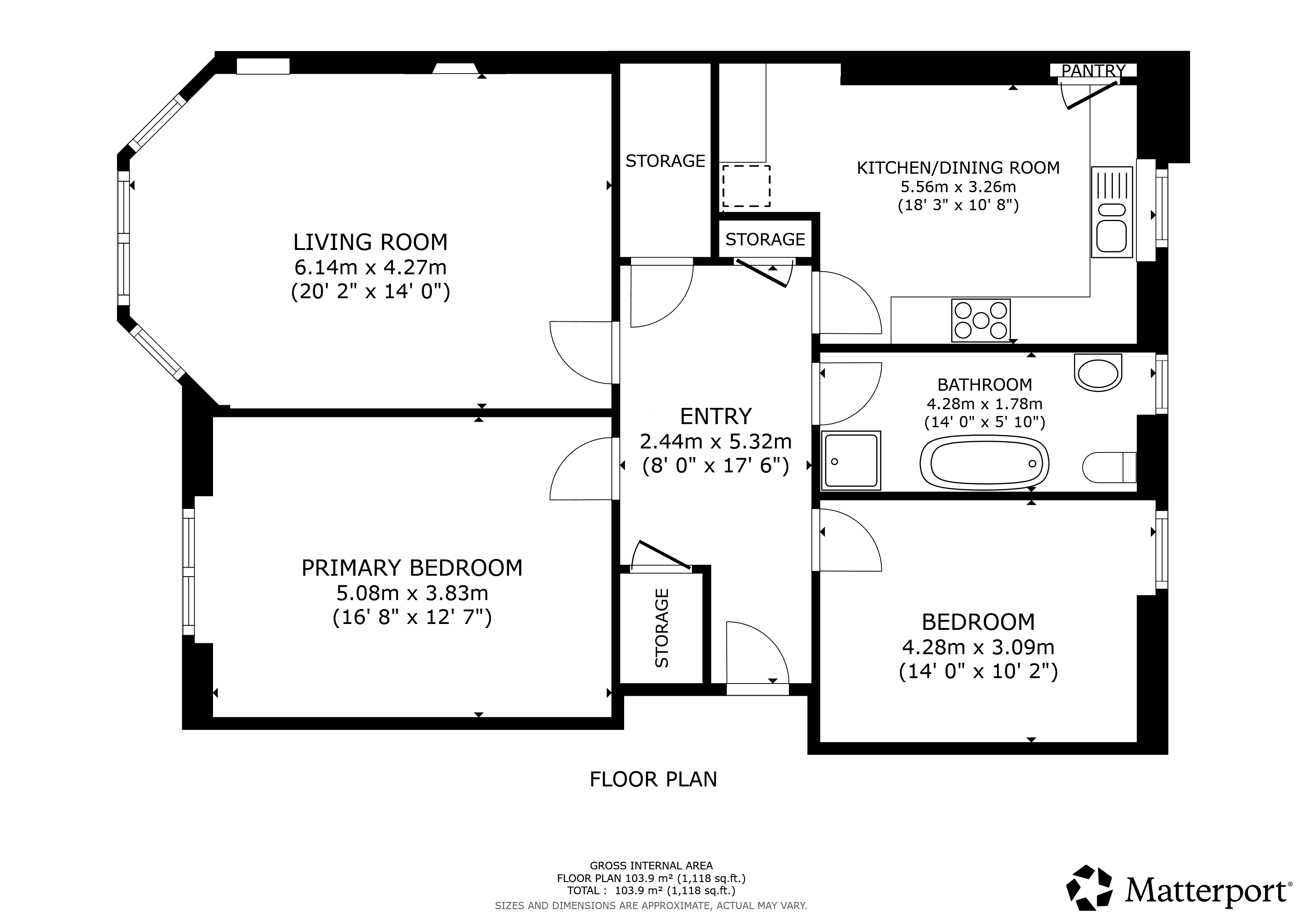 Flat Dinmont Road in Glasgow