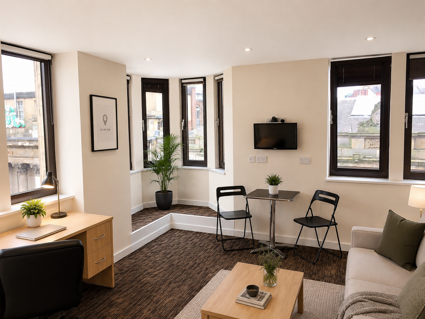 Flat Saint James Row in Sheffield