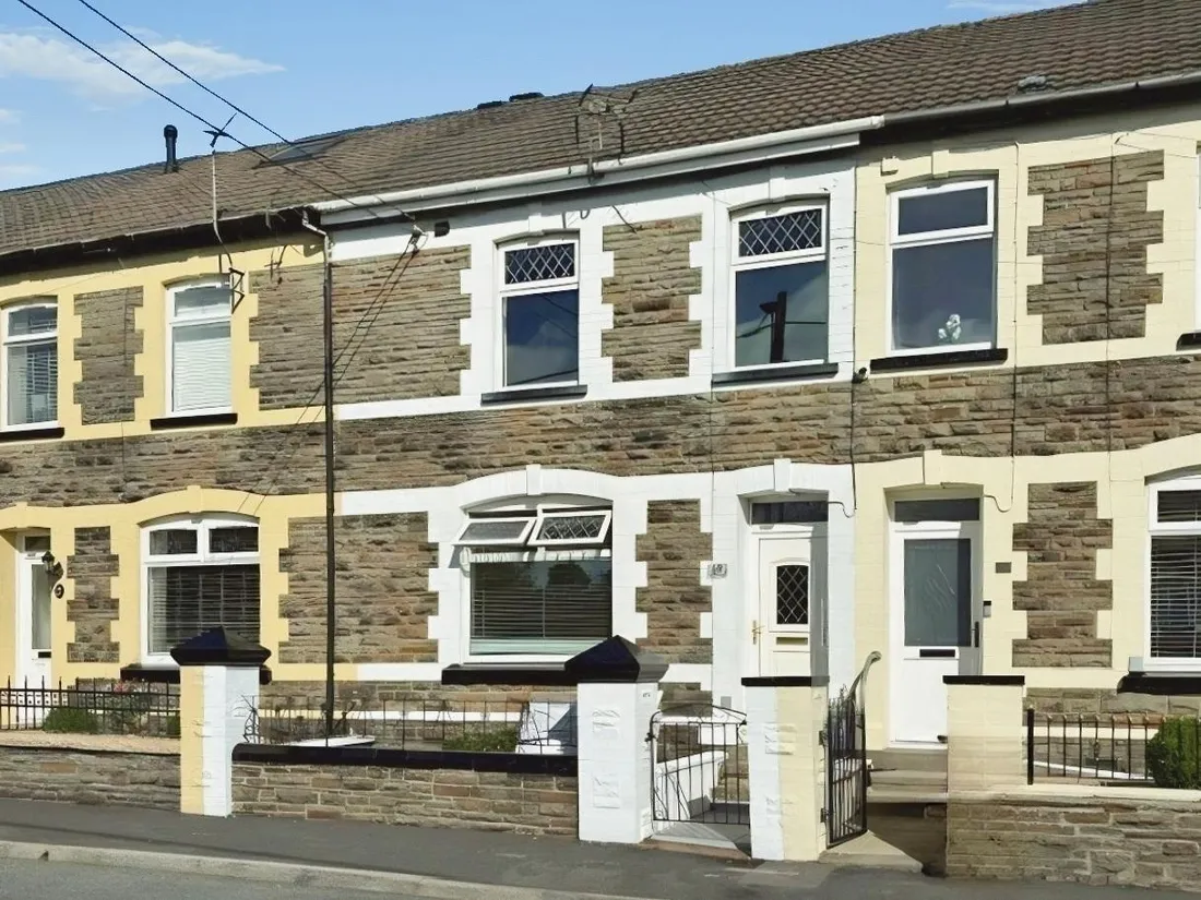 House Pengam Road in Bargoed