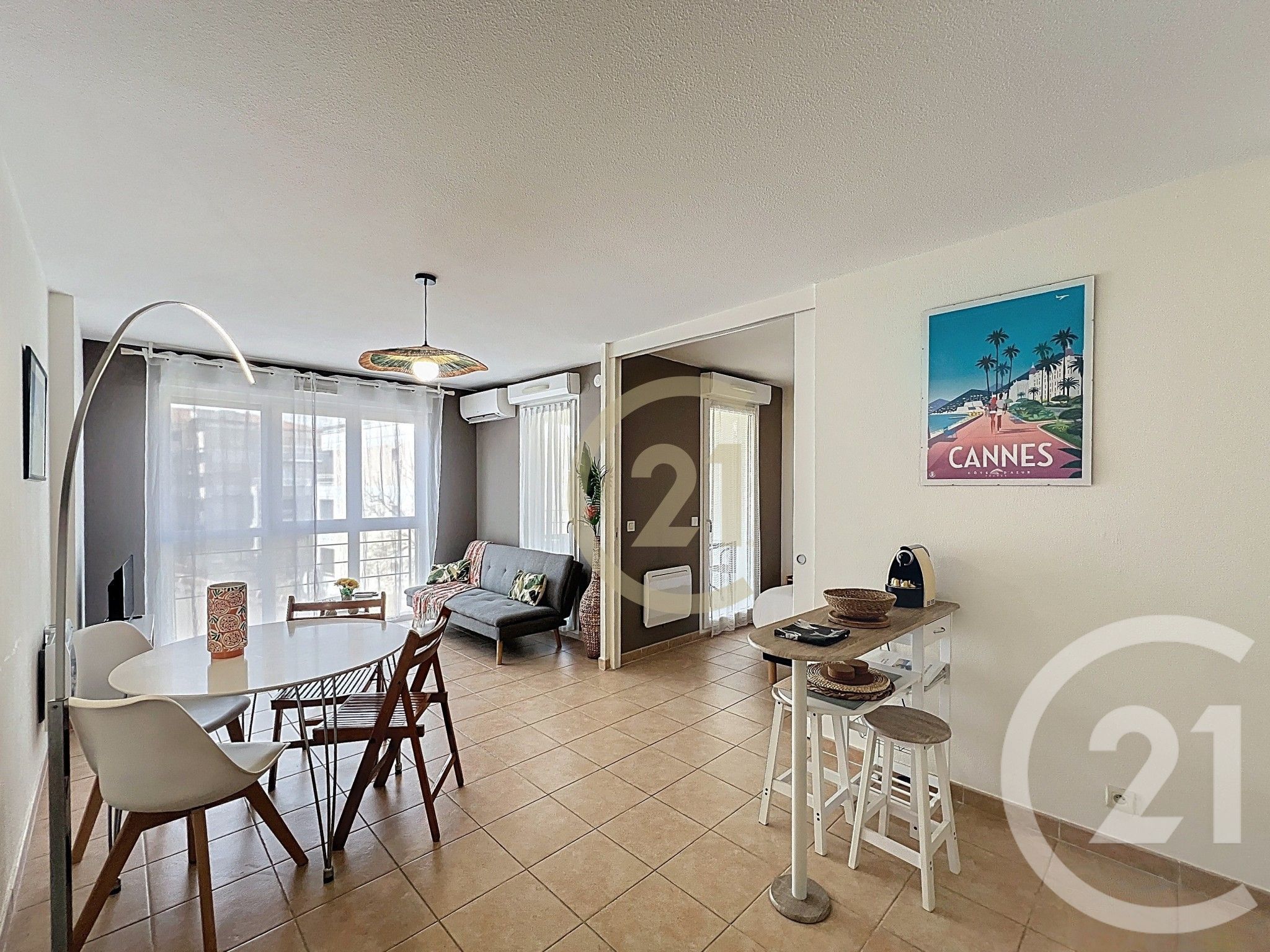 Appartement Avenue Pierre de Coubertin à Cannes