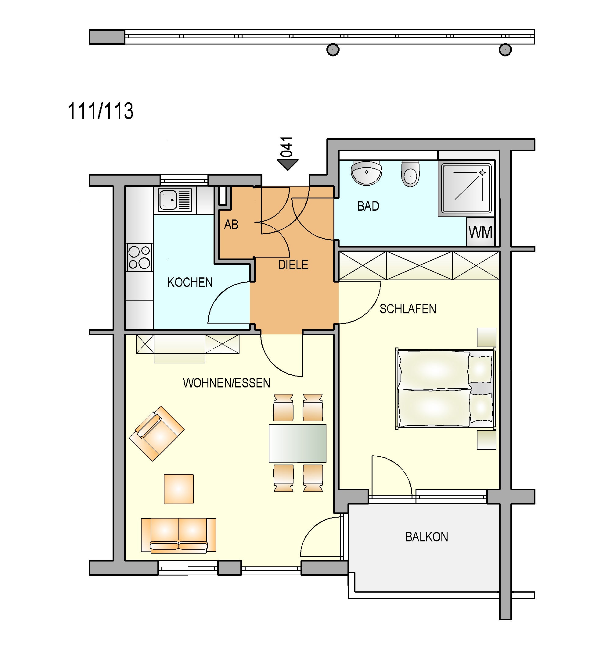 Wohnung Bismarckstraße in Remscheid